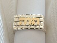 72 Name Gold & Silver Ring