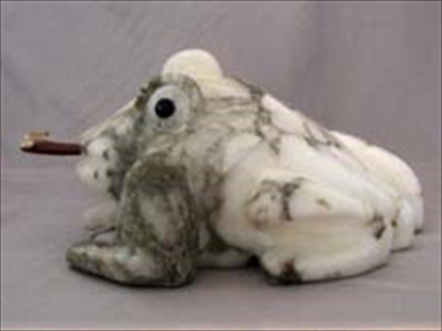 Alabaster Frog