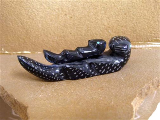 Belgium Marble Otter w Pup