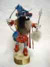 Kachina Dolls Left Hand Hunter Navajo Kachina Dancer Doll