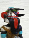 Native American Hopi Carved Warrior (Ewiro) Guard Katsina Doll by Chester Beard Jr.