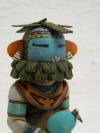 Native American Hopi Carved Korososta Planting Katsina Doll by Marlin Honhongva