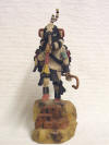 Native American Hopi Carved Kokopelli Fertility Katsina Doll by Milton Howard