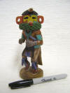 Native American Hopi Carved Corn (Qaokatsina) Dancer Katsina Doll by Brendon Kayquaptewa