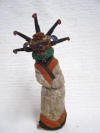 Native American Hopi Carved Badger (Honan) Healer Katsina Doll by Keith Torres