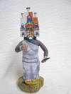 Native American Hopi Carved Cumulus Cloud Girl Katsina Doll by Tom Collateta