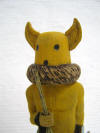 Native American Hopi Carved Fox Runner Katsina Doll by Dominic East