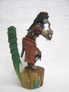 Native American Hopi Carved Snake Dancer Katsina Doll by John Fredericks