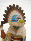 Native American Hopi Carved Ahola Chief Katsina Doll by Henry Naha