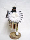 Native American Made Fancy Dancer Katsina Doll by Sammie Walker (Navajo-Hopi)