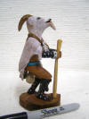 Native American Hopi Carved Billy Goat Fertility Katsina Doll by Henry Naha