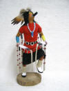 Native American Made Feather Dancer Katsina Doll