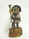 Native American Hopi Carved Ahola Chief Katsina Doll by Milton Howard